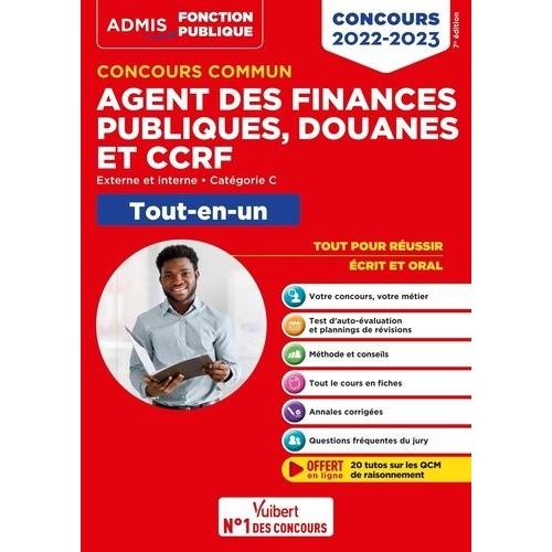 Concours Commun Agent Des Finances Publiques, Douanes Et Ccrf Externe, Interne, Catégorie C - Tout-En-Un