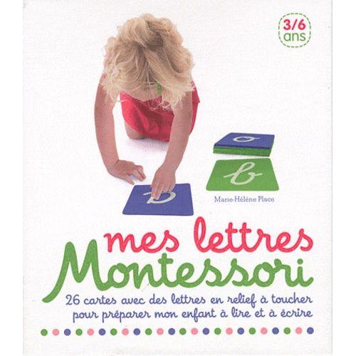 Mes Lettres Montessori 3/6 Ans