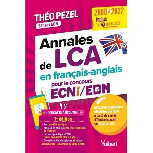 Annales De Lca En Français-Anglais Pour Le Concours Ecni/Edn - 2009 À 2022 - Inclus : Les 2 Sujets 2022