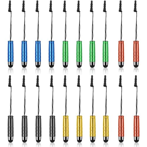 Lot De 20 Minis Stylets Capacitifs Universels Pour Appl E Samsun G Huaw Ei Wi Ko So Ny Asus Goog Le Ne Xus