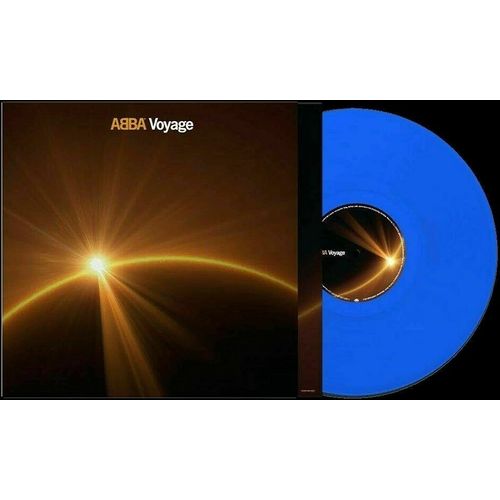 Abba : Voyage #### Solid Blue Vinyl, Includes Exclusive Poster & Postcard ( Édition Limitéé, Vinyle 33 Tours Bleu )