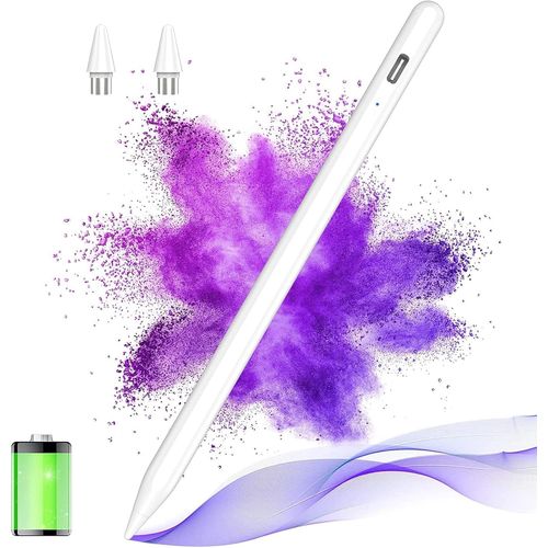 Stylet Pour Écran Tactile Android, Compatible Avec Huawei, Samsung, Tablette, Téléphone, Stylet Capacitif Avec 2 Pointes De Rechange, Précision Améliorée Et Suppression De La Paume