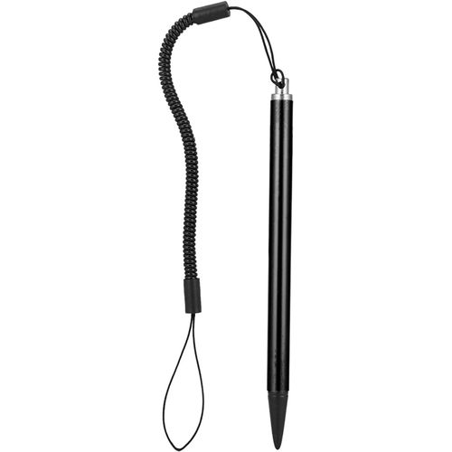 Stylet À Pointe Dure Résistante De Peinture De Stylo De De Corde De Ressort Pour Le Pdv/Pda/Pc Industriel/Voiture Navigatior, Etc.(Noir)