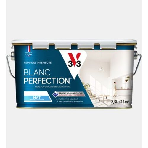 Peinture Blanc Perfection Mat Pot 2.5l