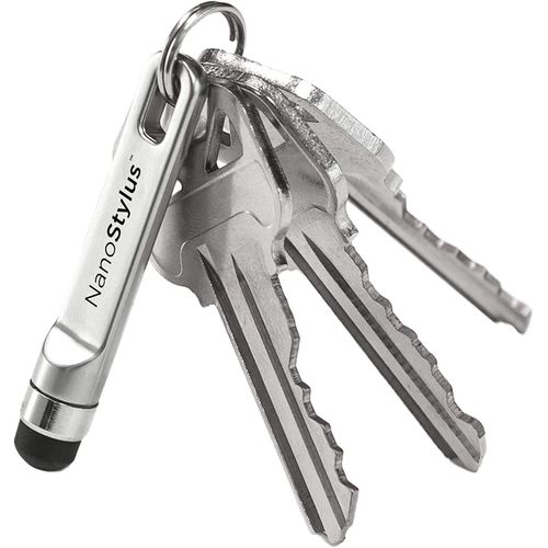 Nanostylus - Stylet Portable, Ergonomique Et Compact Pour Téléphone Portable Silver