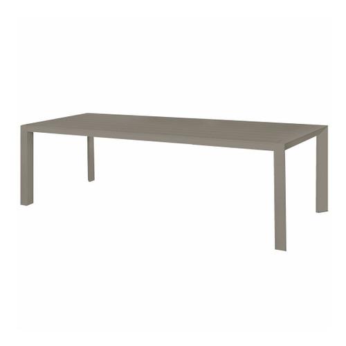 Table De Jardin De Repas De Jardin En Aluminium Taupe 280 Cm - Nihoa