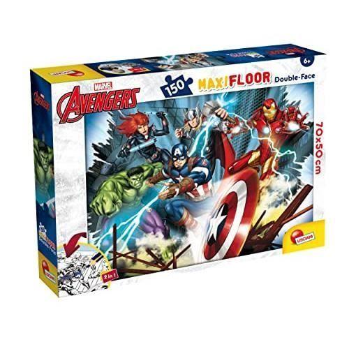 Marvel Puzzle Df Maxifloor 150 Avengers Liscianigiochi 100392
