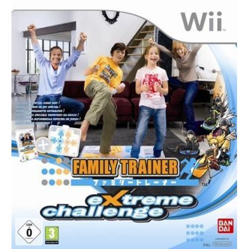 Family Trainer Extreme Challenge + Tapis De Jeu - WII