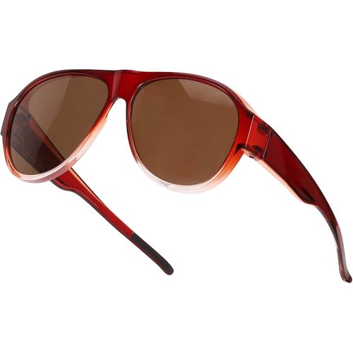 Clip Solaire Pour Lunettes De Vue Femme Homme, Surlunettes De Soleil Polarisées, Sur Lunette De Soleil Pilot Uv400 Protection