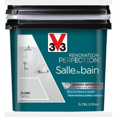 Peinture Rénov SdB Satin Plume Pot 0.75l