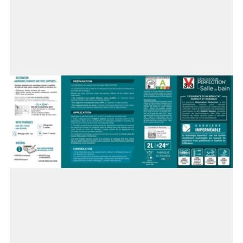 Peinture Rénov SdB Satin Voile de coton Pot 0.75l