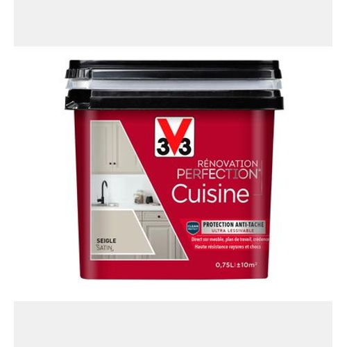 Peinture Rénov SdB Satin Seigle Pot 0.75l