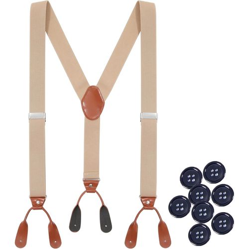 Men's Braces Wide 3.5 Cm U2013 Adjustable Vintage Suspenders With 8 Brown Faux Leather Buttons For Men Work""},""Additionalweblabs"":""{""Pax_Checkout_Buy_Now_Gc_Tango_1121297"":"".[M474]