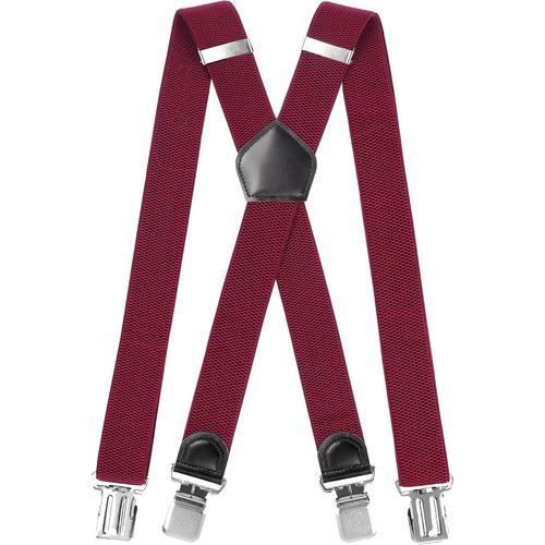 Men's Braces Extra Strong With 4 Extra Strong Clips,Men's Suspenders Wide 3.5 Cm,Adjustable X-Shaped Braces With Extra Length For Large People""},""Additionalweblabs"".[M445]