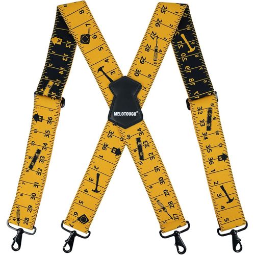 Bretelles Pour Homme De 3,8 Cm De Large,Bretelles Entièrement Élastiques Avec Crochets À Pression