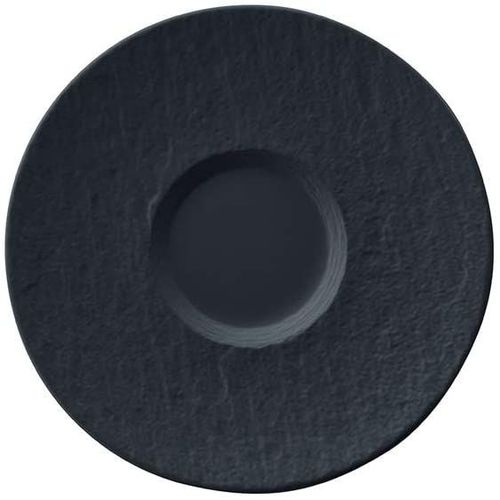 Villeroy & Boch - Manufacture Rock Soucoupe Tasse Café Au Lait  - Noir