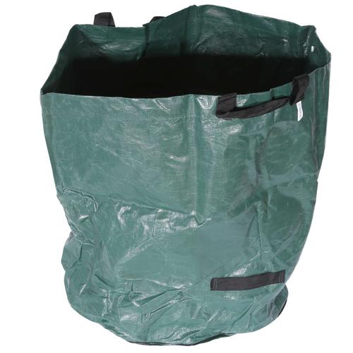 Sac A Dechets de Jardin, 2 pcs 270 Litres Grand Sac de Jardin Dechets de Jardin Poubelle Sac Poubelle Avec Double Poignee de Recyclage Recyclee A Toute Epreuve