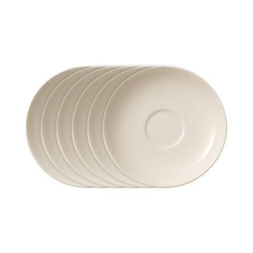 Villeroy & Boch - For Me Sous-Tasse À Café/Thé 6 Pièces  - Blanc