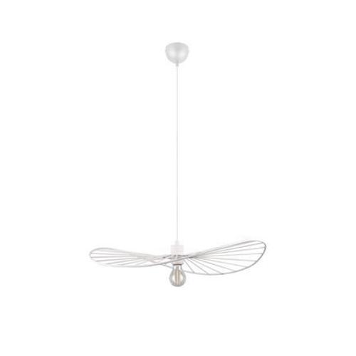 Trio Lighting - Lampe Suspendue Design En Métal Chapeau - Blanc
