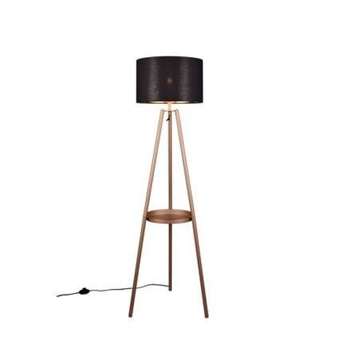 Trio Lighting - Lampadaire Trois Pieds Design Avec Abat-Jour Tissu  - Bronze