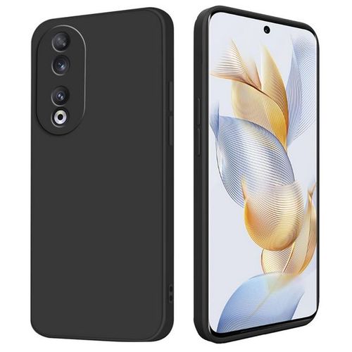 Coque Pour Huawei Honor 90 5g - Housse Etui Silicone Gel Fine + Film Ecran - Noir