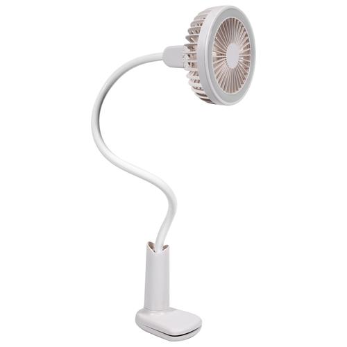 Lampe de Bureau LED Rechargeable à Pince Blanc, Veilleuse Led