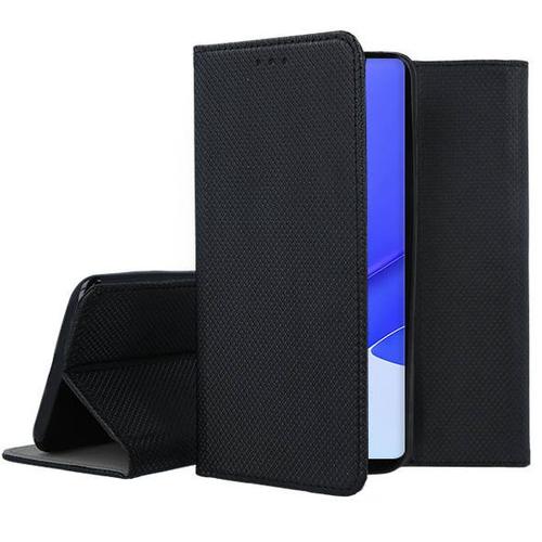 Housse Pour Huawei Honor 90 5g - Etui Coque Pochette Portefeuille + Film Ecran - Noir Magnet