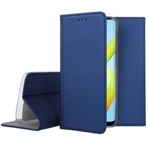 Housse Pour Xiaomi Redmi A1 / A2 - Etui Coque Pochette Portefeuille + Film Ecran - Bleu Magnet