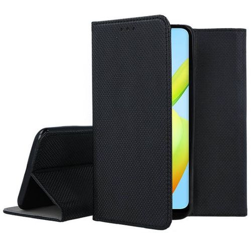 Housse Pour Xiaomi Redmi A1 / A2 - Etui Coque Pochette Portefeuille + Verre Trempe - Noir Magnet