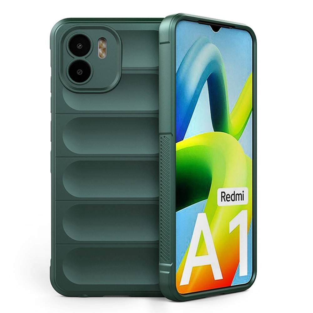 Coque Pour Xiaomi Xiaomi Redmi A1 / A2 - Housse Etui Silicone Gel Fine + Film Ecran - Vert