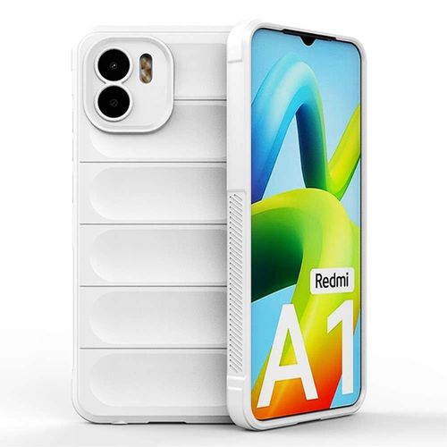 Coque Pour Xiaomi Xiaomi Redmi A1 / A2 - Housse Etui Silicone Gel Fine + Verre Trempe - Blanc 3d
