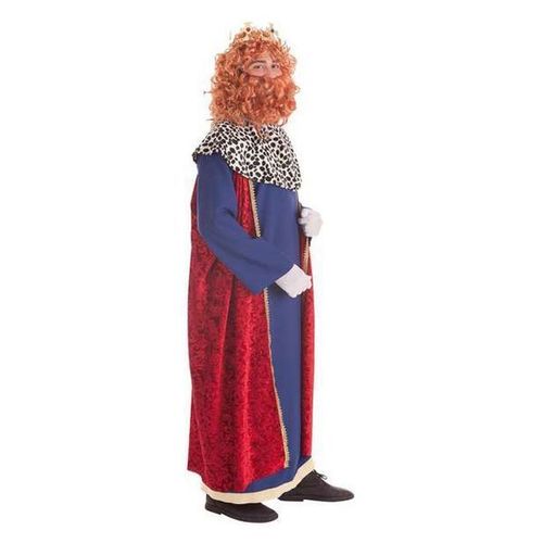Déguisement Roi Magicien Bleu Et Rouge Pour Homme (Taille L)
