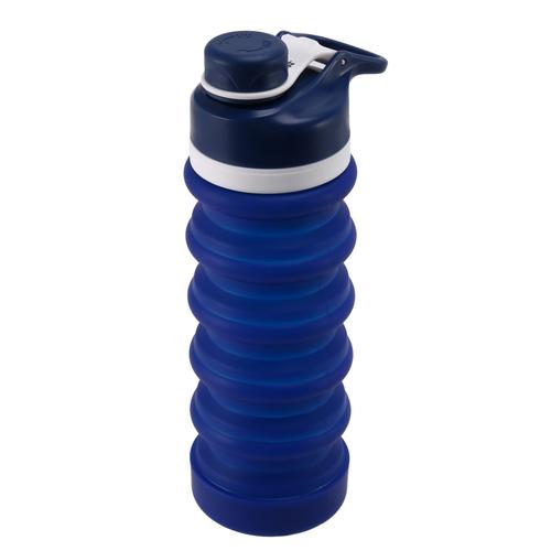 Bouteille D' Pliante Telescopique Bouteille D' De Fitness Pliante 550ml Bleu