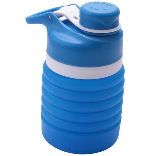 Bouteille D' Pliante Telescopique Bouteille D' De Fitness Pliante 550ml Bleu