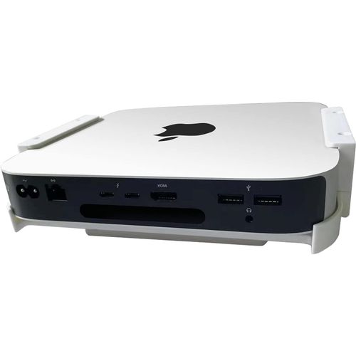 Support Mac Mini Support Personnalisé pour Mac Mini M1, Support de Montage Mural sous Le Bureau VESA Small Factor PC Support Caché sur Le Bureau Plusieurs Méthodes d'Installation