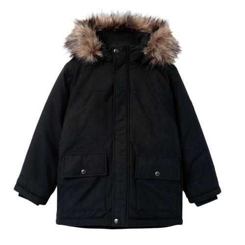 Manteau Noir Fille Name It Marlin