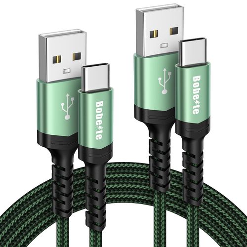 Kalanka-Long Usb C Cable [3m/Pack Of 2], Usb Type C Charger Cable Fast Charge For Ps5 Xbox Series X S Controller, Samsung Galaxy S22 S23 S24 Plus Ultra S20 S21 Fe S10 A34 A53 A54 A55 A35 Redmi Note 13