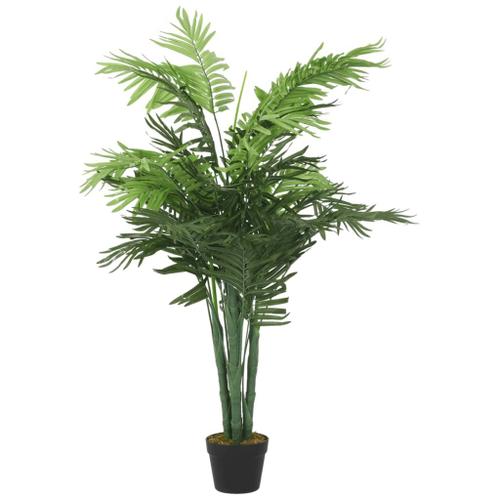 vidaXL Palmier artificiel 28 feuilles 120 cm vert