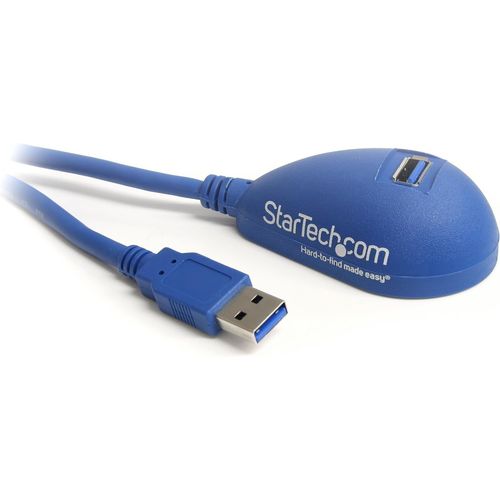 KALANKA-USB 3.0 (5Gbps) A to A Extension Cable 1.5m - SuperSpeed USB A Extension Cable in Blue - M/F (USB3SEXT5DSK)