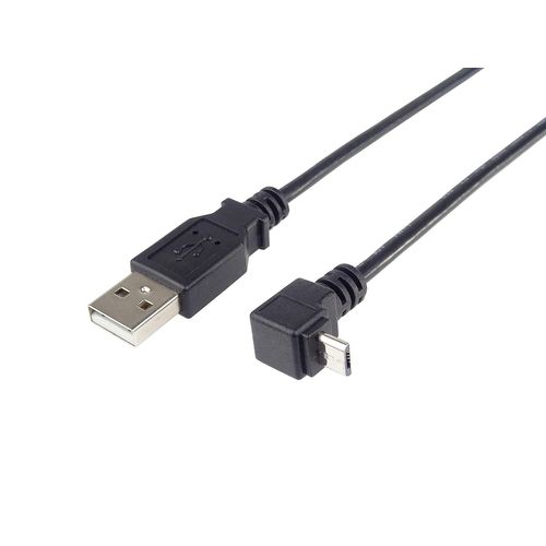 KALANKA-Micro USB 2.0 Cable 1.8 m Black 90°
