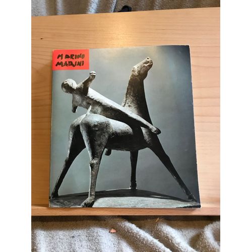 Marino Marini Catalogue D'Exposition Japon 1976 Anglais Allemand Japonais
