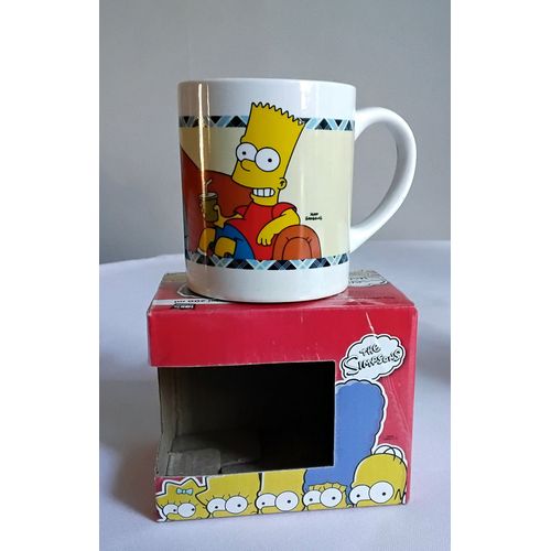 Mug The Simpson Neuf Dans Sa Boîte Modèle Homer Et Bart - Année  2011