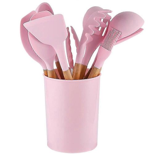 Ensemble D'ustensiles De Cuisine Antiadhésifs, Résistants À La Chaleur, Ustensiles De Cuisine En Silicone, Cadeau, 8545