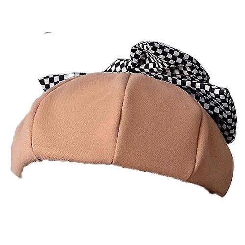 Béret D'hiver Pour Fille Avec N?ud Décoratif