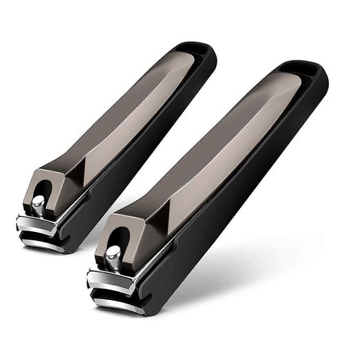 Coupe-Ongles Avec Lime, Lot De 2 Coupe-Ongles Pour Les Doigts Et Les Pieds, Coupe-Ongles Anti-Éclaboussures Avec Lime À Ongles, Coupe-Ongles Pour Hommes Et Femmes, 46 