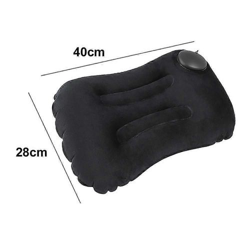 Oreiller de voyage gonflable et compressible pour le cou