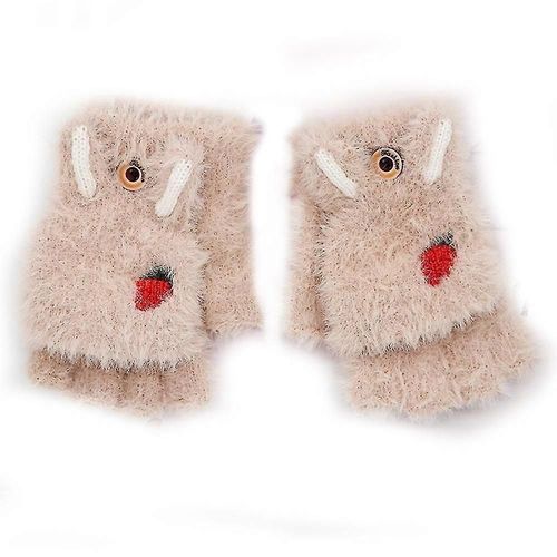 Gants D'hiver Unisexes Chauds Et Doux Pour Enfants, Garçons Et Filles