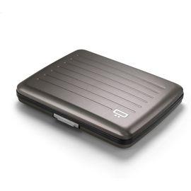 asas-Portefeuille En Aluminium,Grande Capacité Avec Fermoir En Métal,Protection Rfid Contre La Fraude Et La Démagnétisation,Modèle Smart Case Oslo Large