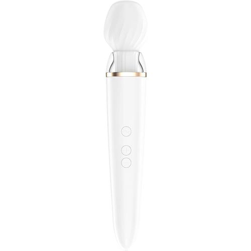 Asas-Double Wand-Er Connect App Massager Xxl | Vibromasseur Puissant Avec Contrôle Via L'application | Étanche(Ipx7)Et Silicone | Pour Massages Et Stimulation Érotiques | Sextoy Pour Elle.