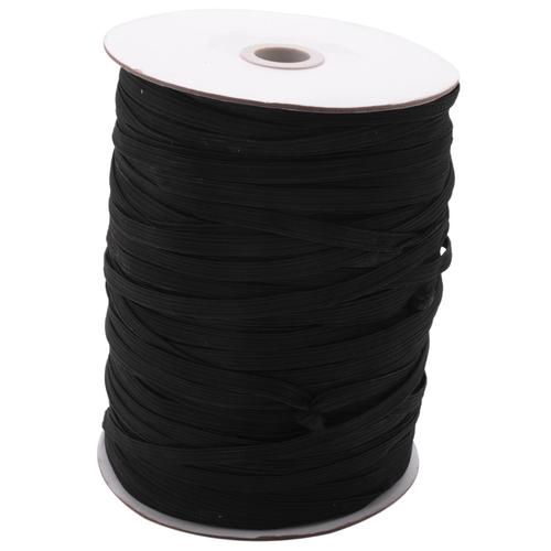 5mm Masque Corde Boucle D'oreille Corde Lunettes Porter Corde Polyester Marche Cheval Bande Élastique Bande Élastique Bande Élastique Noir